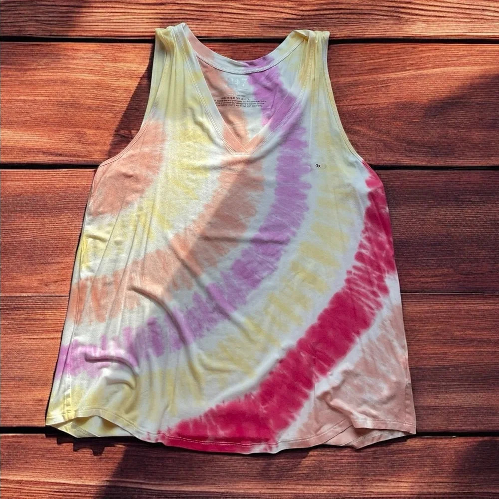 Maurices Tie-Dye Tank - Size XL, NWT (F9) - Picture 2 of 8
